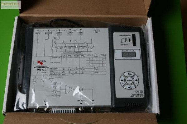 Ampli programmable UHF